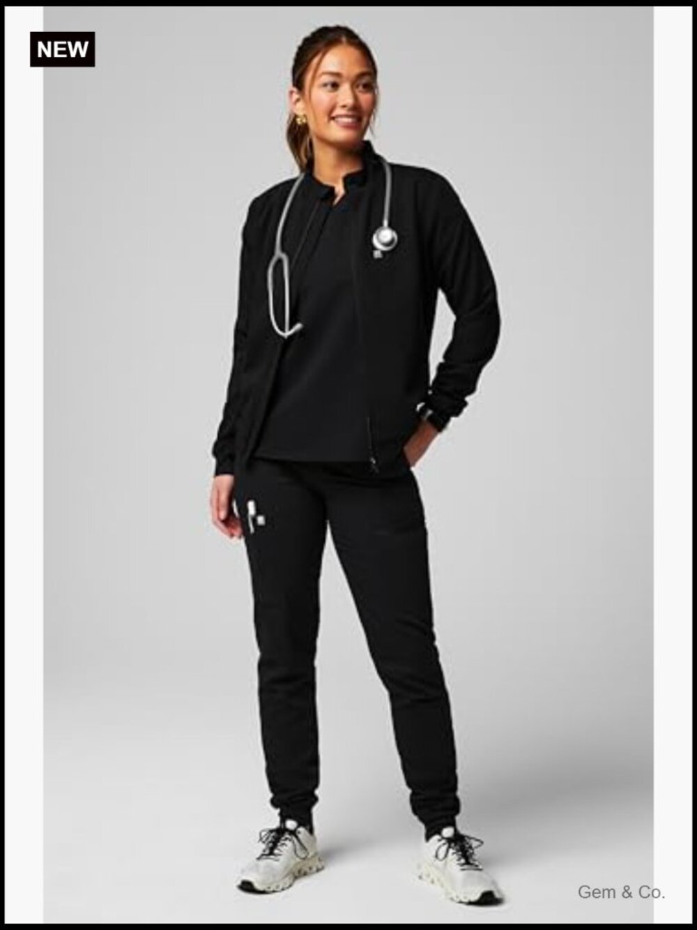 Women's Active Scrub Jogger - MotionTech, Semi-Slim Fit, 4 Pockets, - Picture 3 of 6